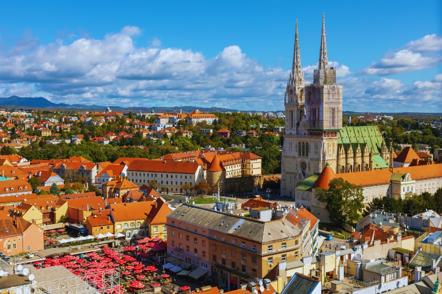 Dolac Market in Zagreb